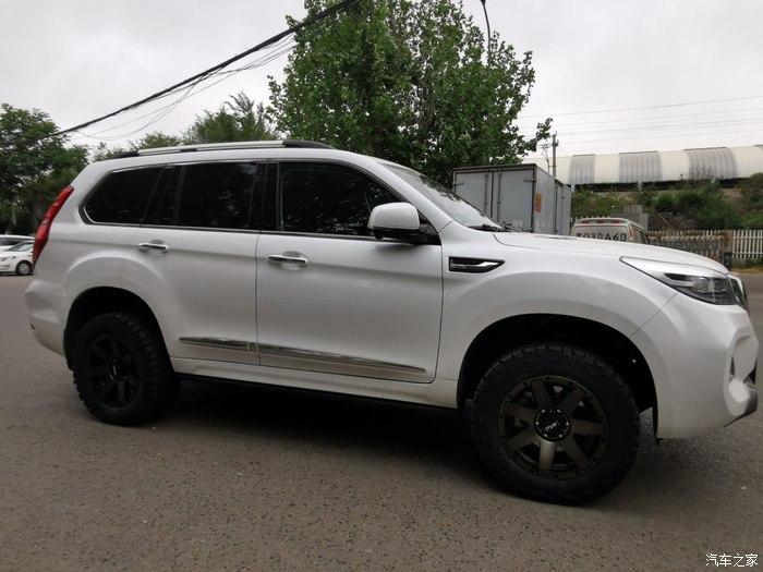 20款哈弗h9改装轮毂轮胎磨内衬附带解决方案