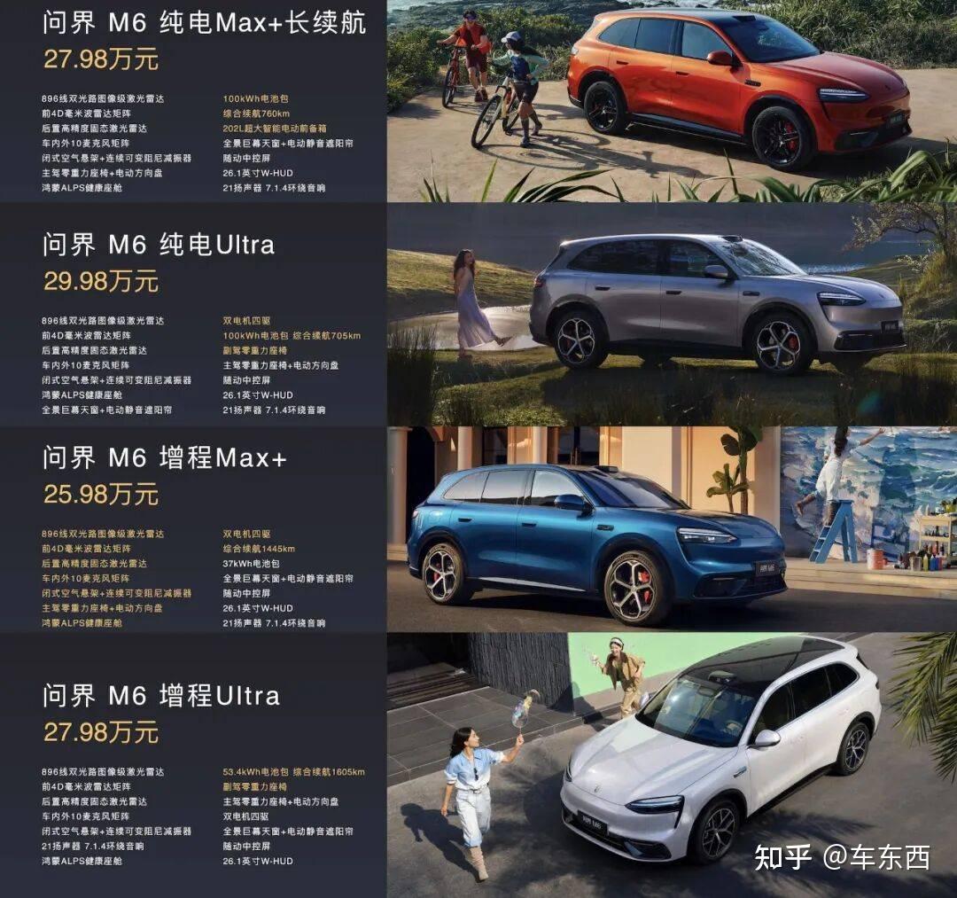 余承东一晚连发6款车!问界车皇冲上66.98万,首款MPV开始预售