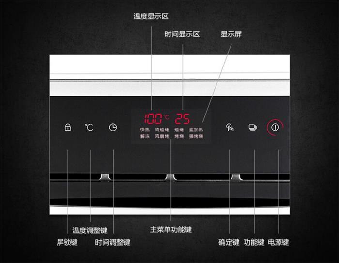 烘焙发烧友带你了解潮邦嵌入式烤箱jdk60a