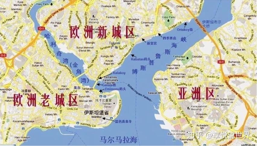 伊斯坦布尔之所以闻名于世,主要原因之一是其得天独厚的地理位置.