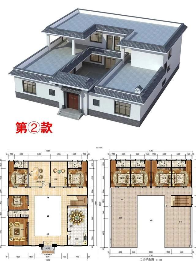 6套一层新中式合院设计·传统与创新的交融,农村小别墅设计师推荐 - 知乎