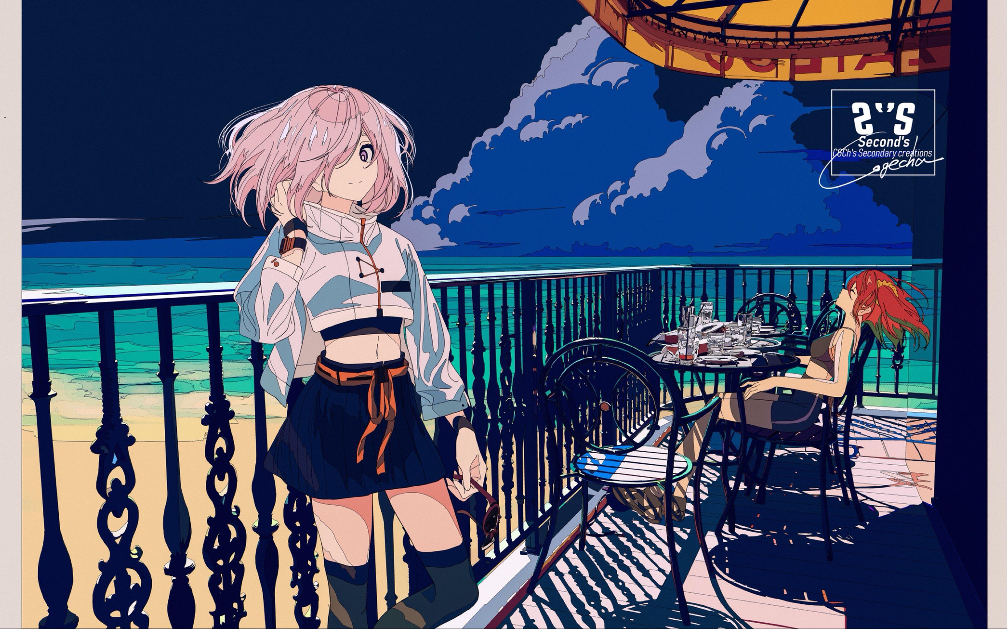 有这种画风的壁纸吗