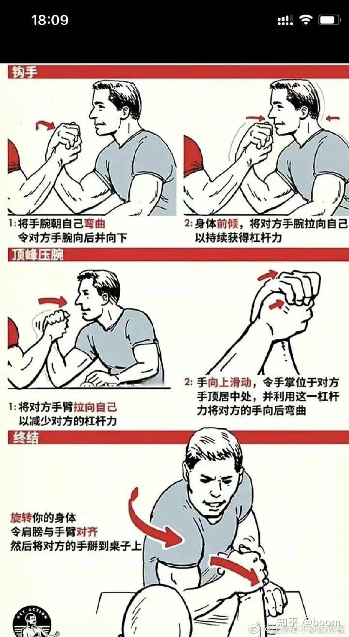 张真源高伟光掰手腕