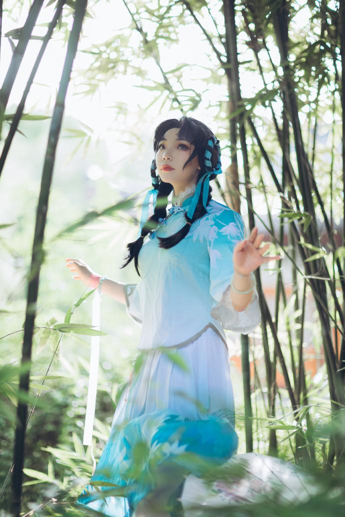 王者荣耀西施诗语江南cosplay