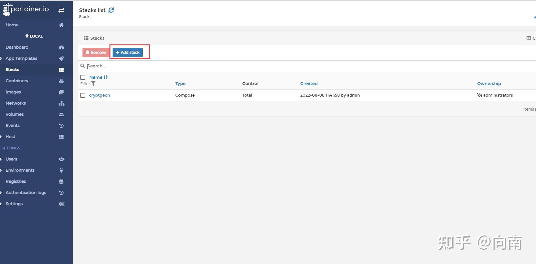  docker portainer synology nas rocket chat 