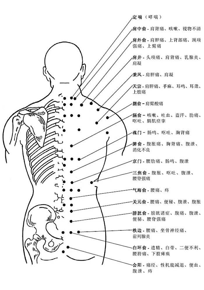 史上最全人体最全穴位图及作用功效建议收藏