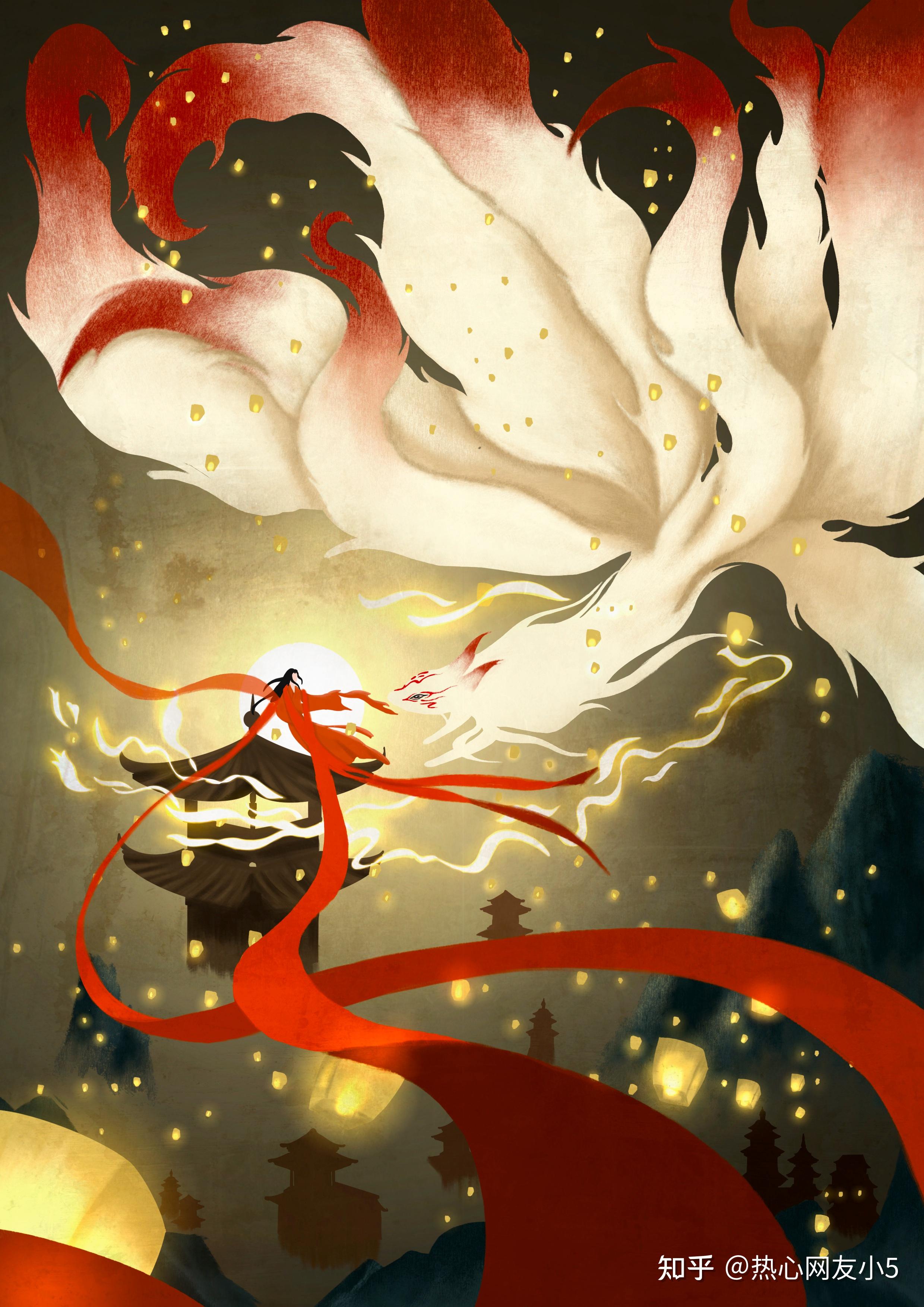 磨金石插画国风系列学员作品来了