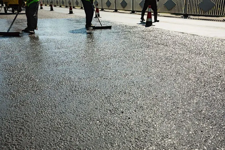 刚柔并济半柔性路面