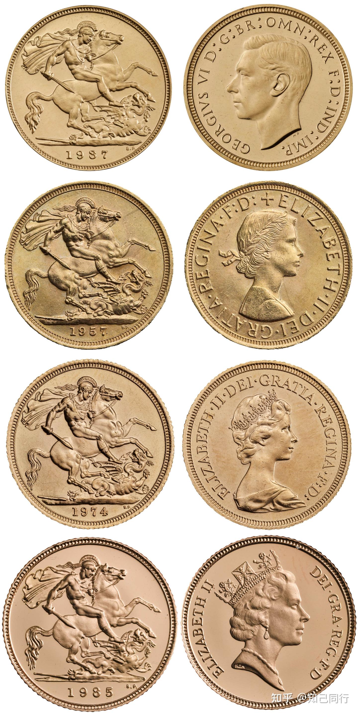 四大主题英国硬币- 知乎
