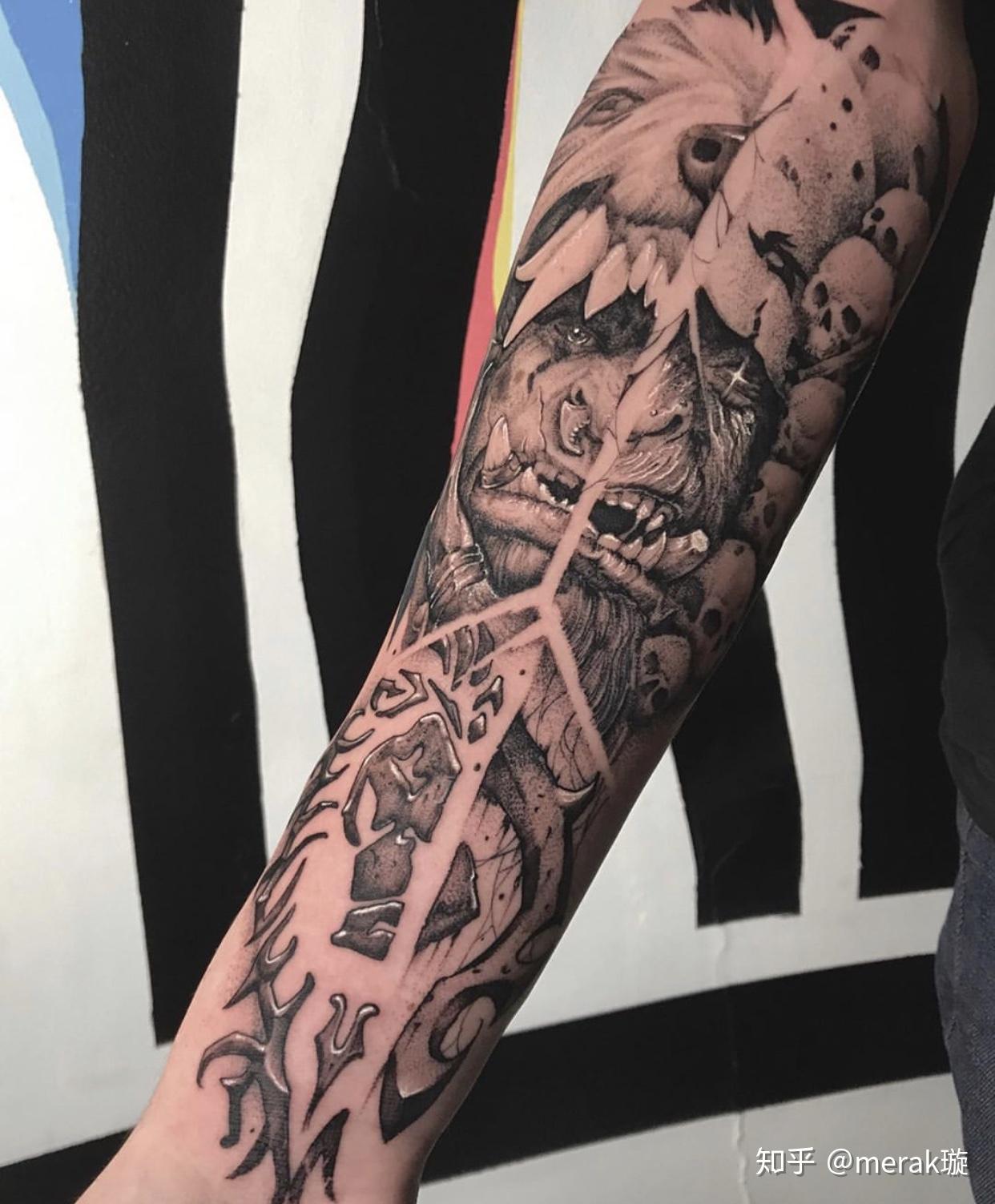 纹身游戏纹身第二弹魔兽世界