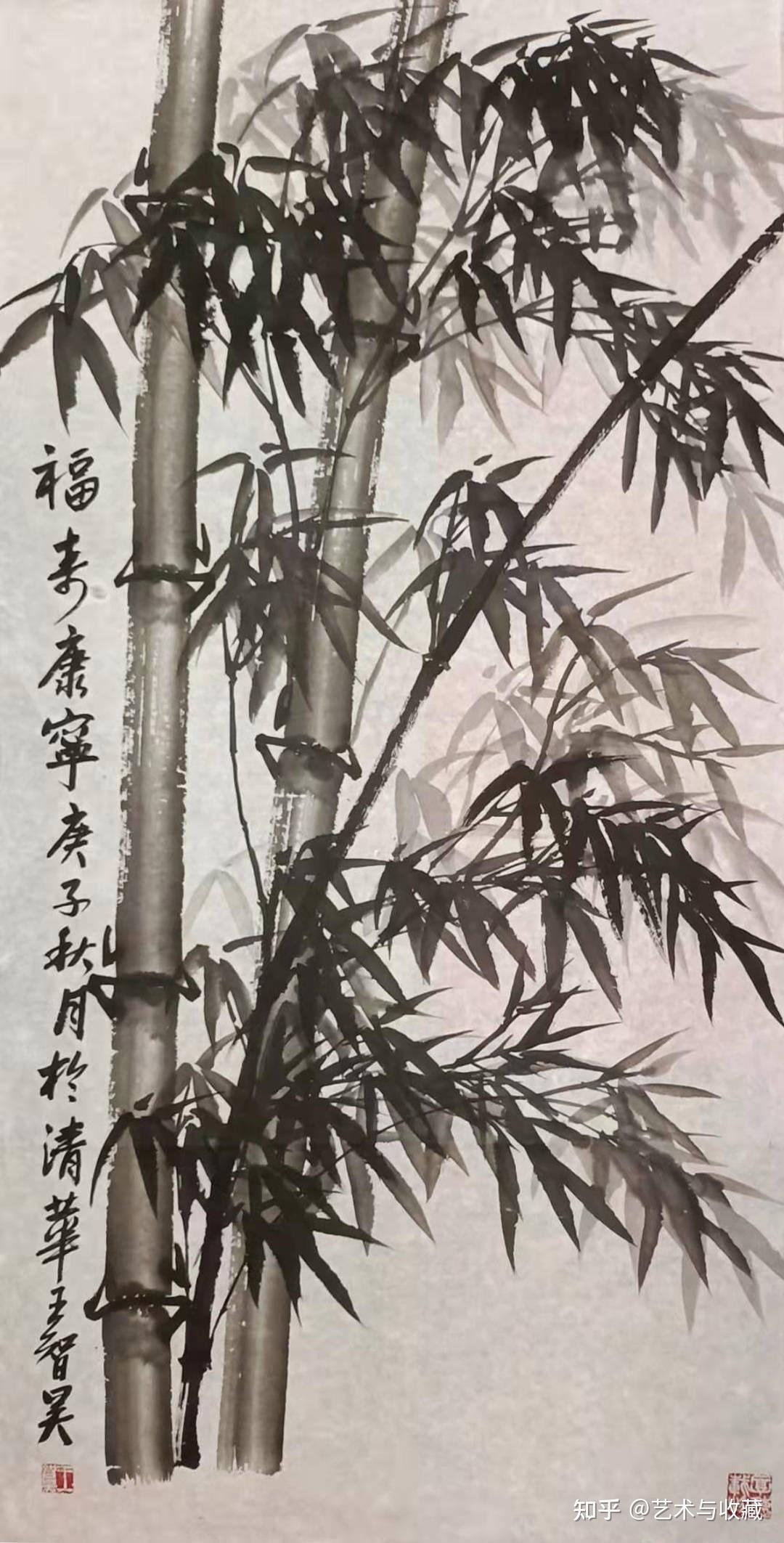 翰墨丹青展风采女画家王智昊墨竹作品欣赏