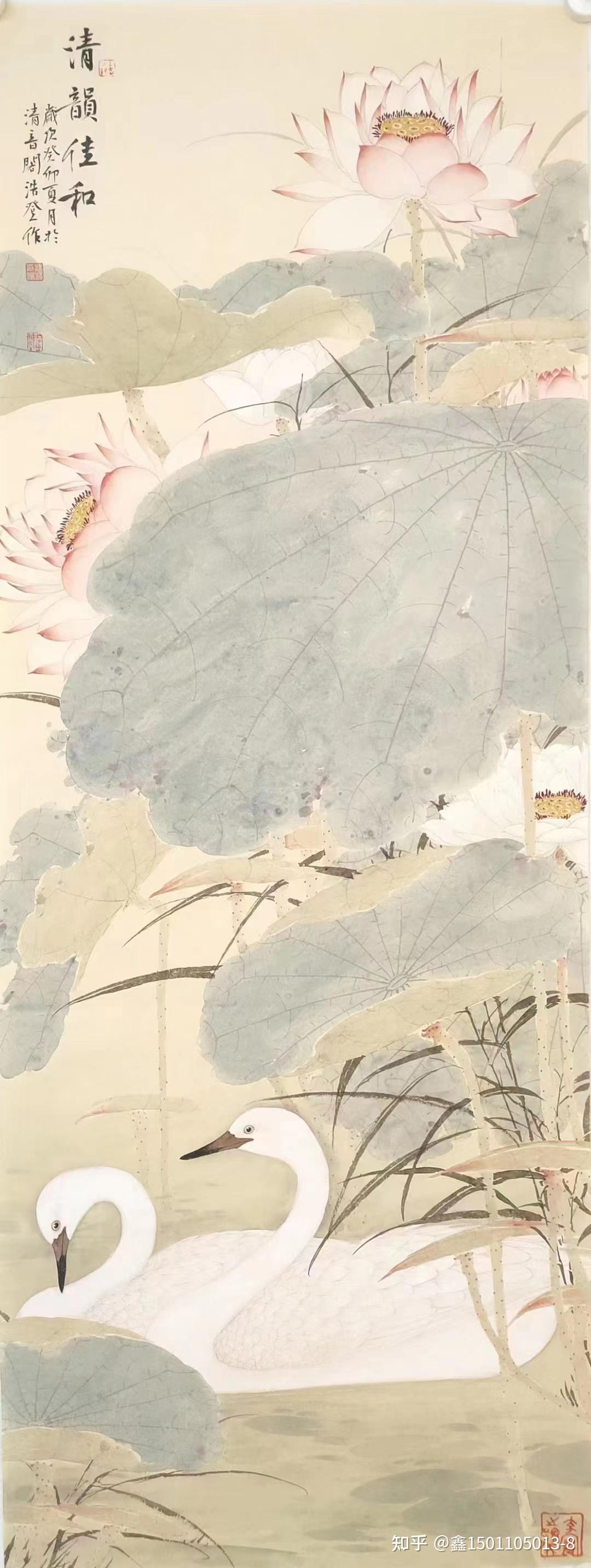 天津美院张浩登90后潜力画家