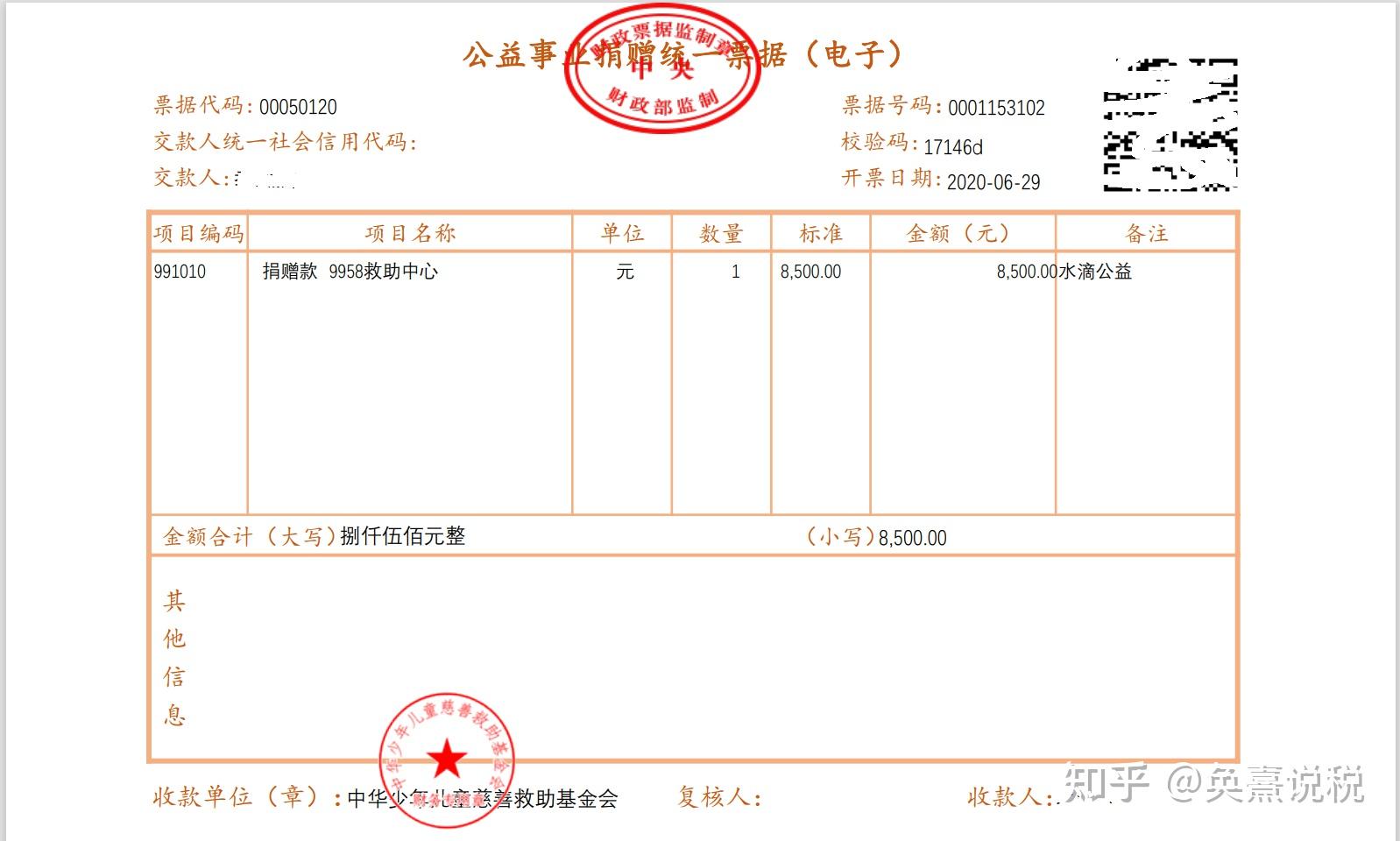 项目负责人,善款接受方这些信息,如果是符合公益性捐赠税前扣除的组织