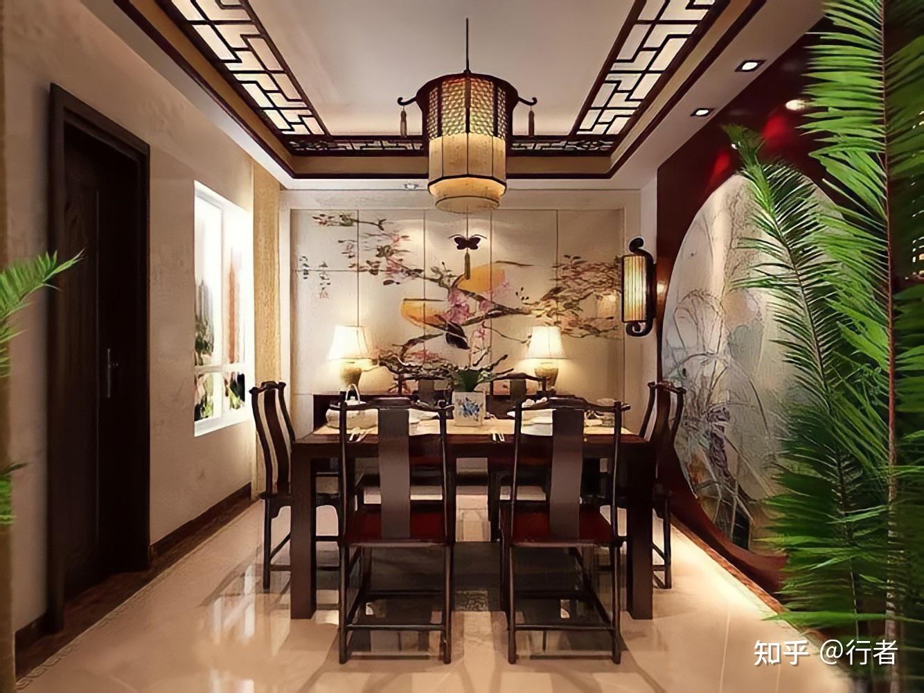 酷空间—新中式餐厅设计：屏风在餐饮空间的设计应用 - 知乎