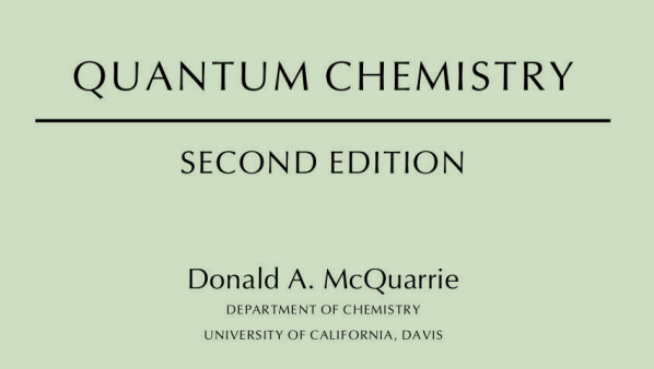 Quantum Chemistry Mcquarrie 2nd Edition Pdf Download