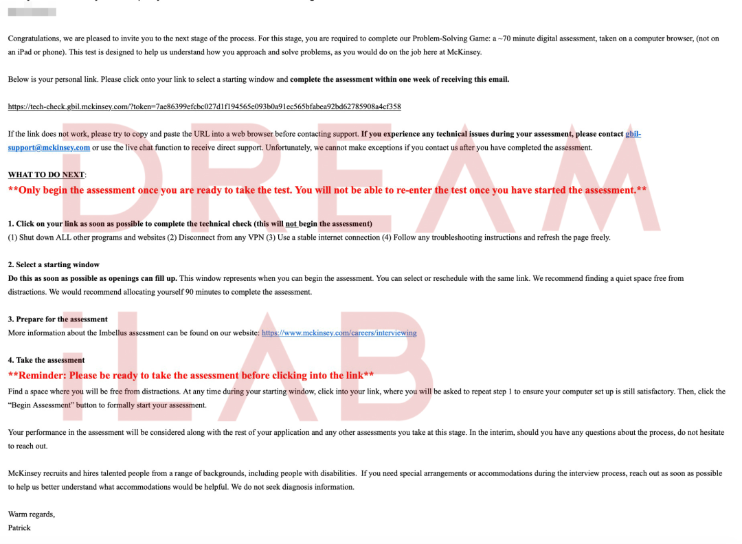 2021 McKinsey Problem Solving Game 