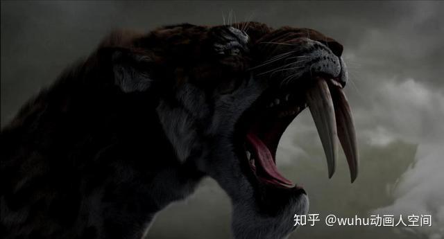 影片的主角是中国极具代表性的古动物剑齿虎,萨摩麟,铲齿象,巨鬣狗等