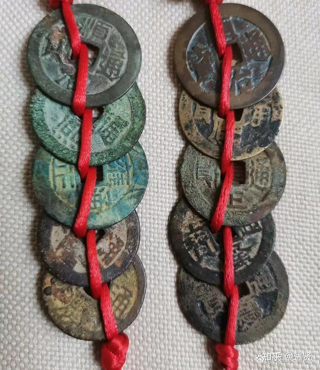 趣谈收藏:门对门五帝钱的使用方法 - 知乎