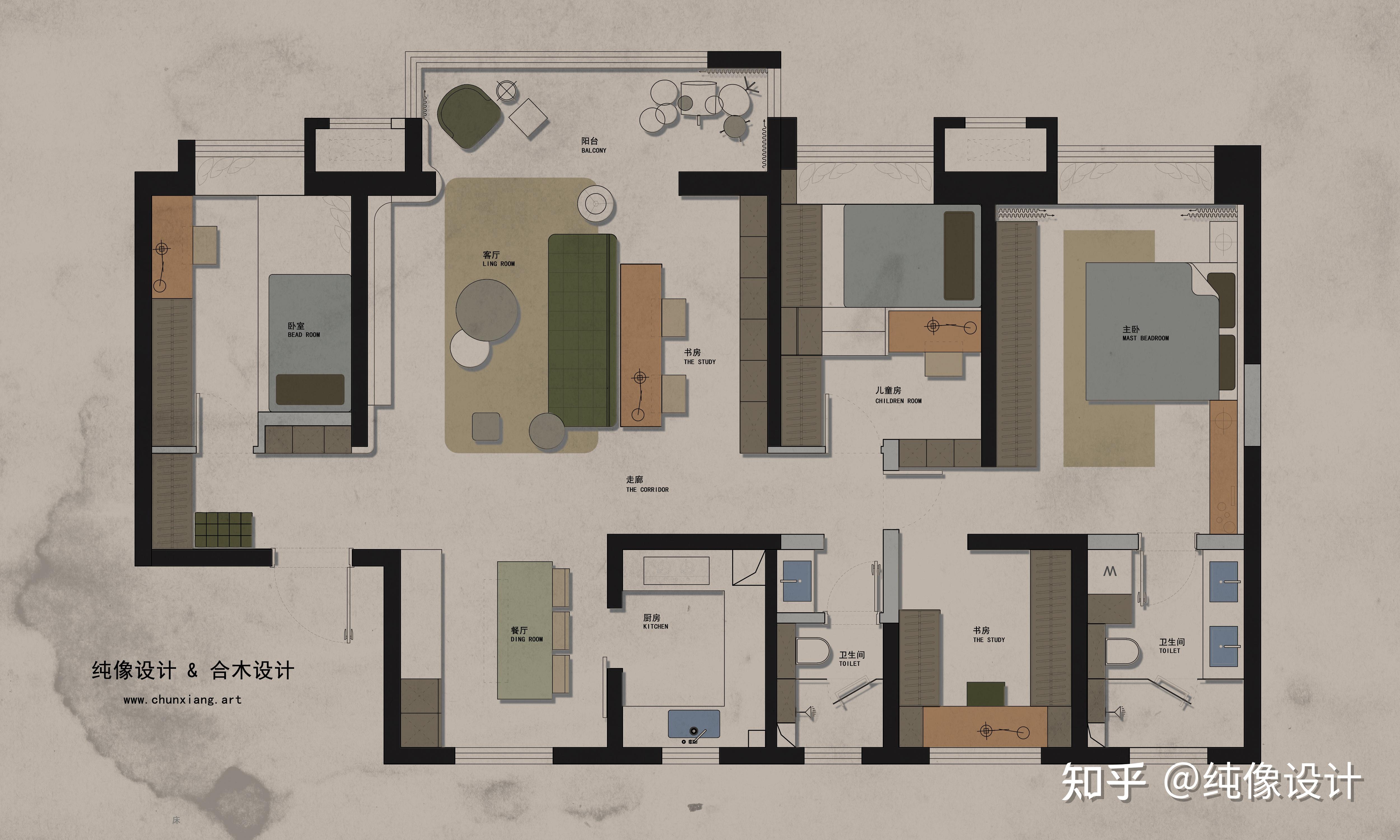 做好一张平面彩平到底有多简单 - 知乎