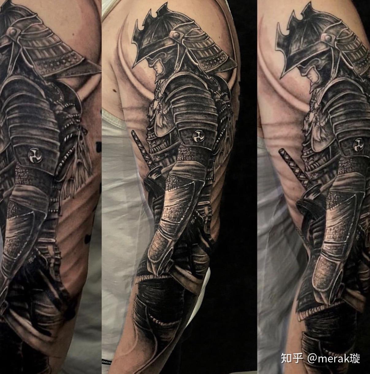 纹身赐我理由再披甲上阵武侠武士纹身