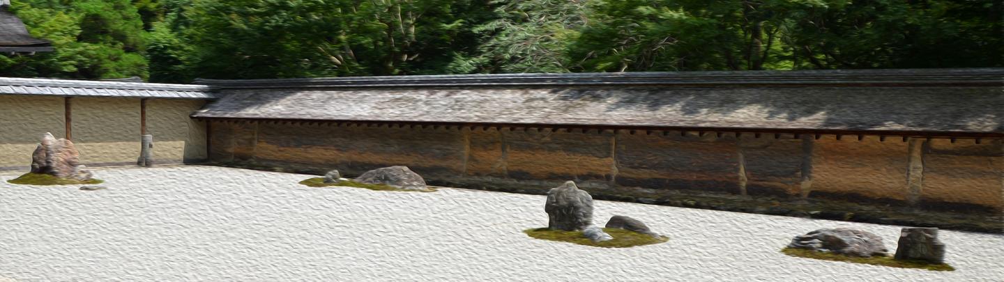 最神秘的日本枯山水 龙安寺 知乎