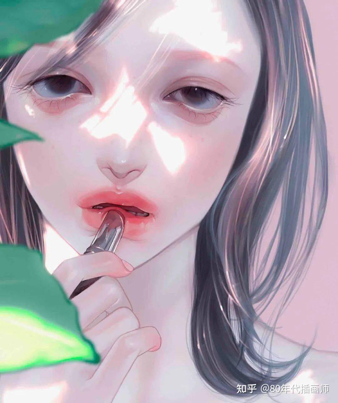 插画师眇眼笔下的病娇女孩你见过吗? - 知乎