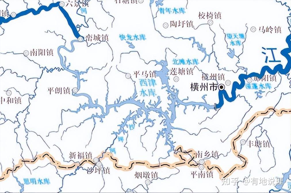 龙颈水库地图图片