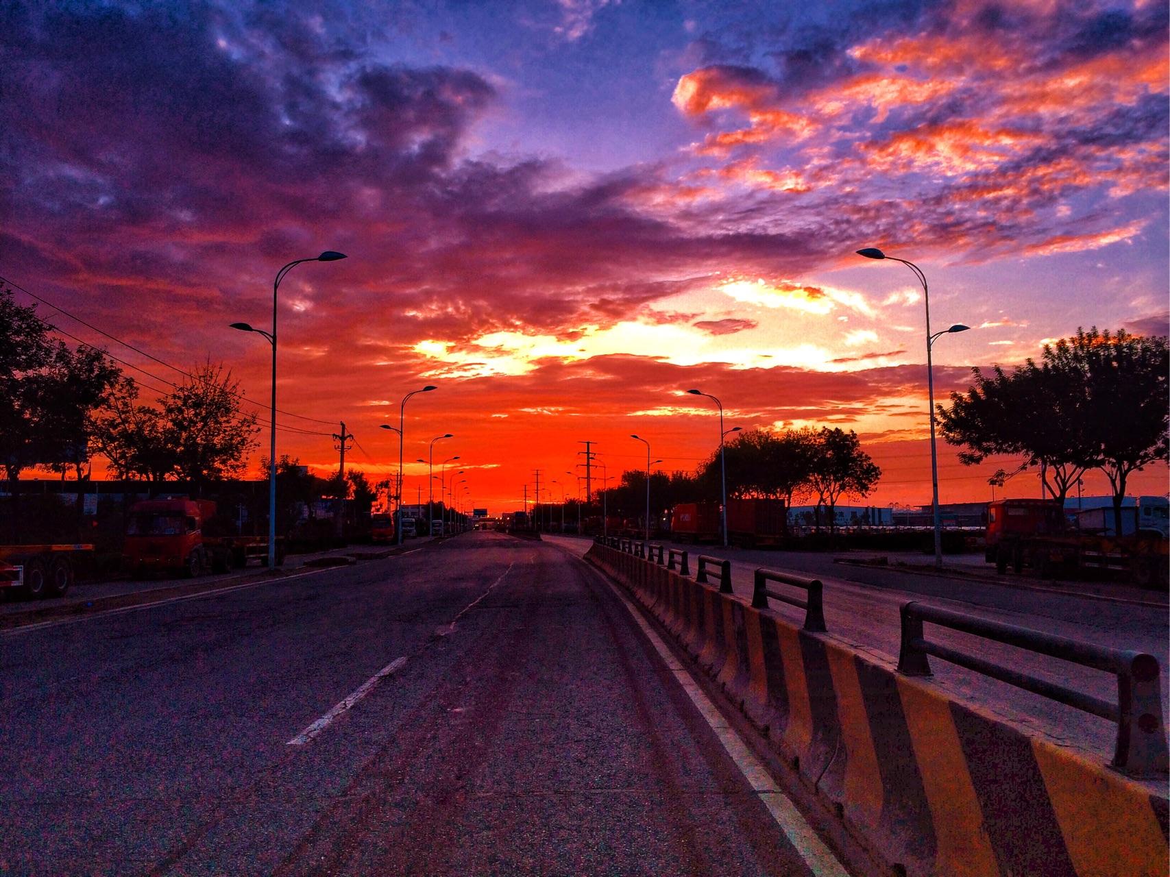 有哪些很美的夕阳照片