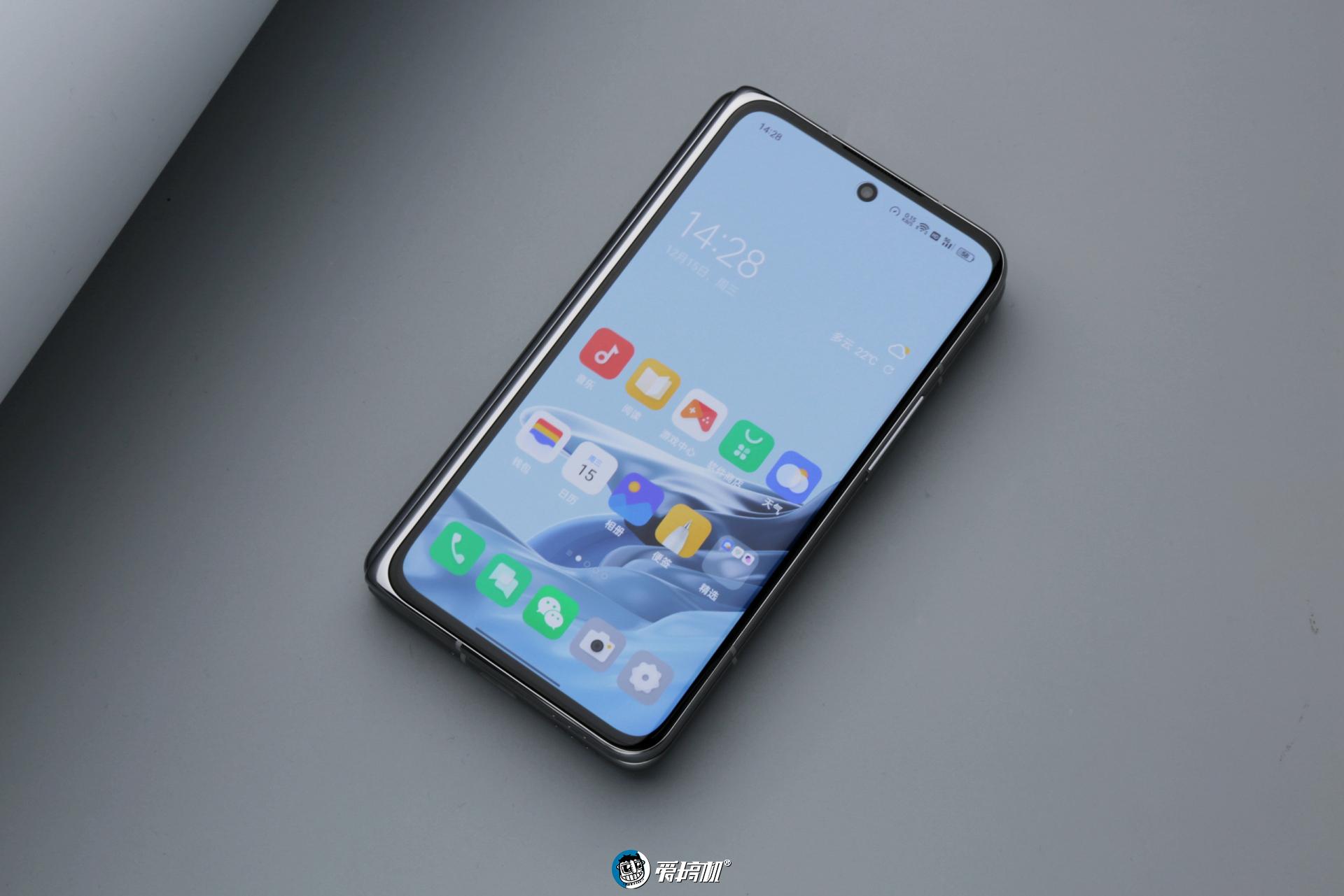 小屏旗舰oppofindn折叠屏手机图赏