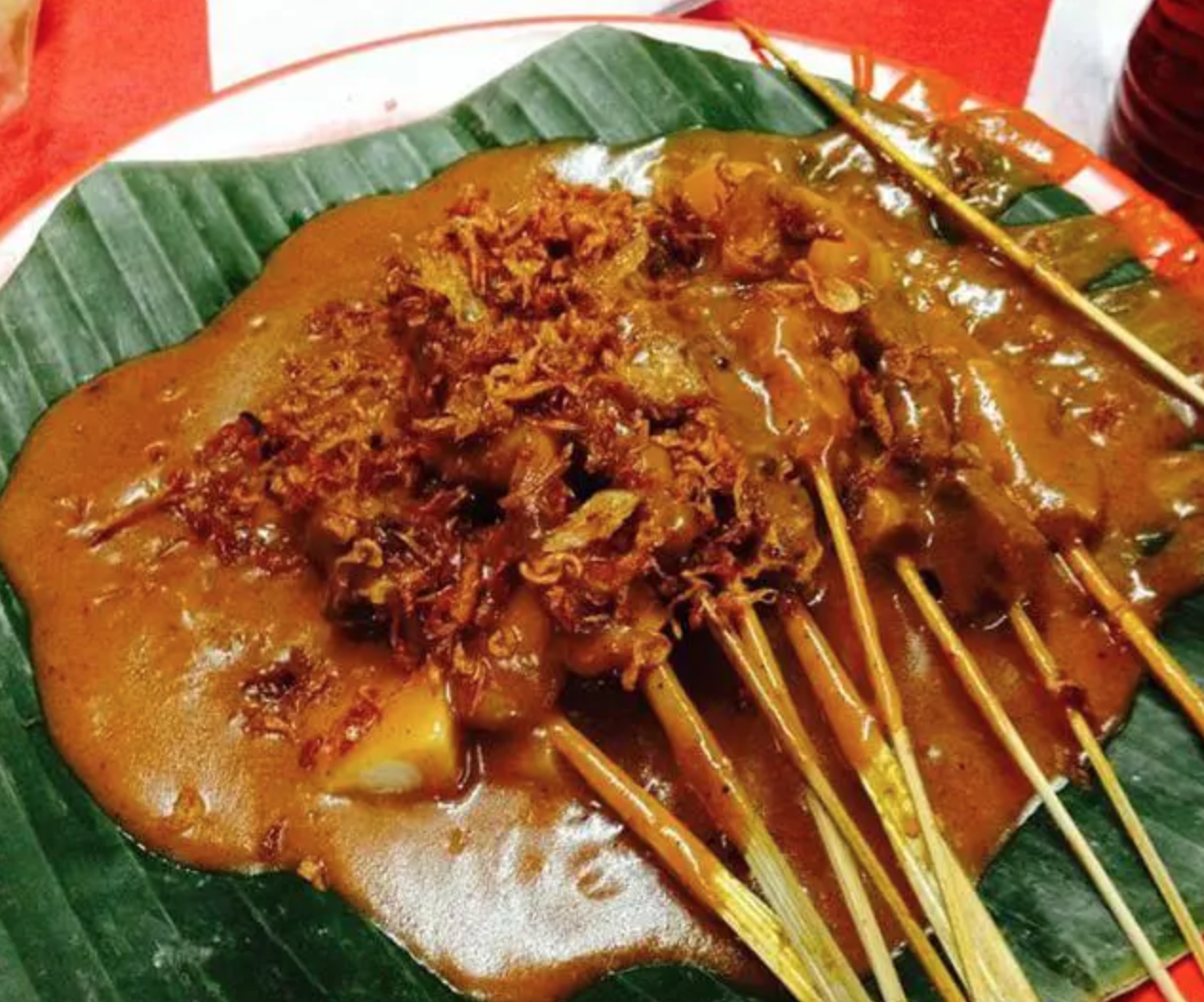 2. sate padang ( 巴东沙爹)