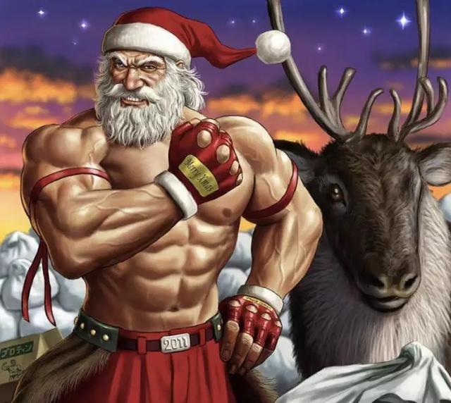 圣诞老人的"雪橇"是一台爆发力惊人的肌肉雪橇车,而它的动力来源并不