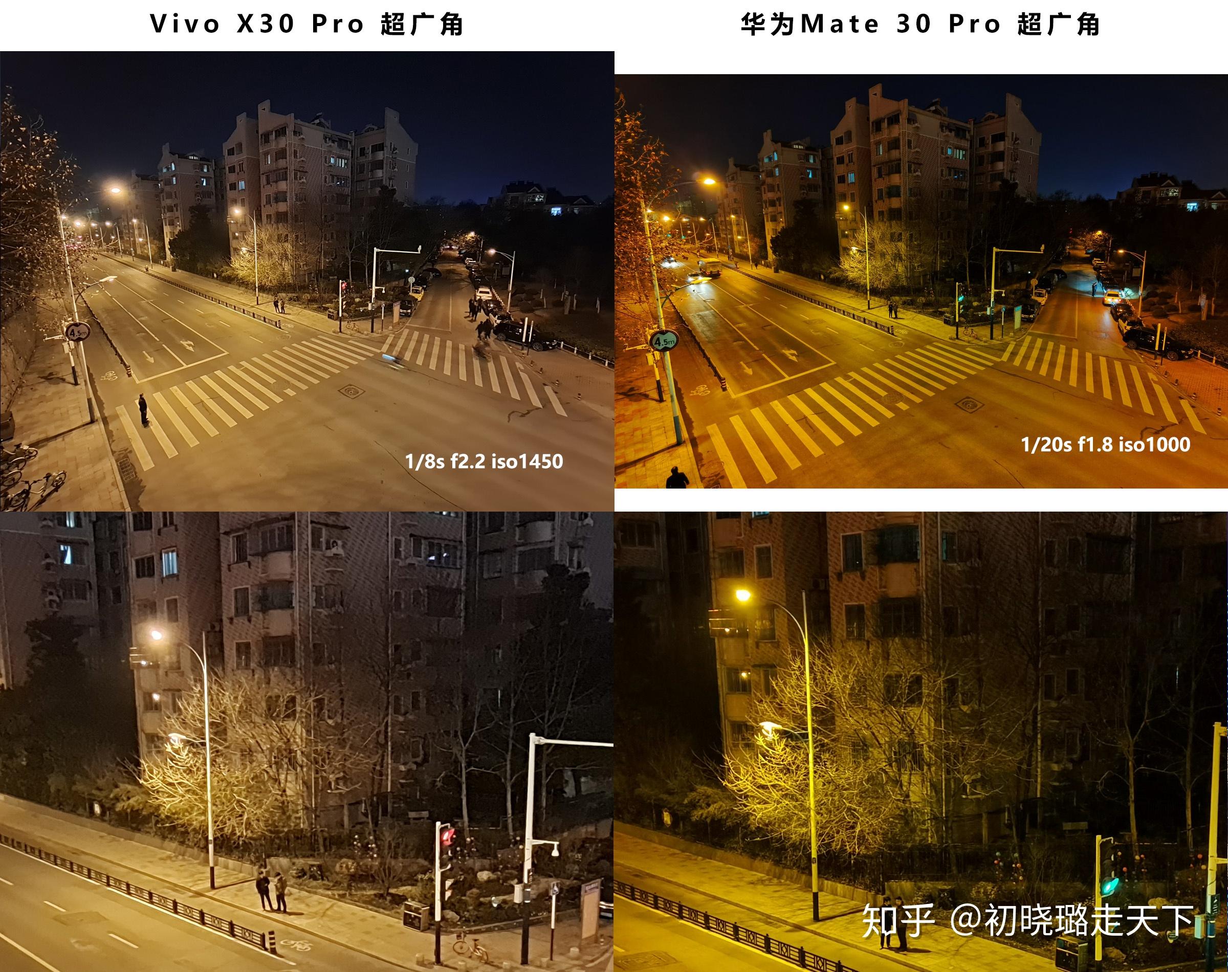 x30 pro的超广角镜头等效16mm,而mate30 pro的超广角镜头等效18mm