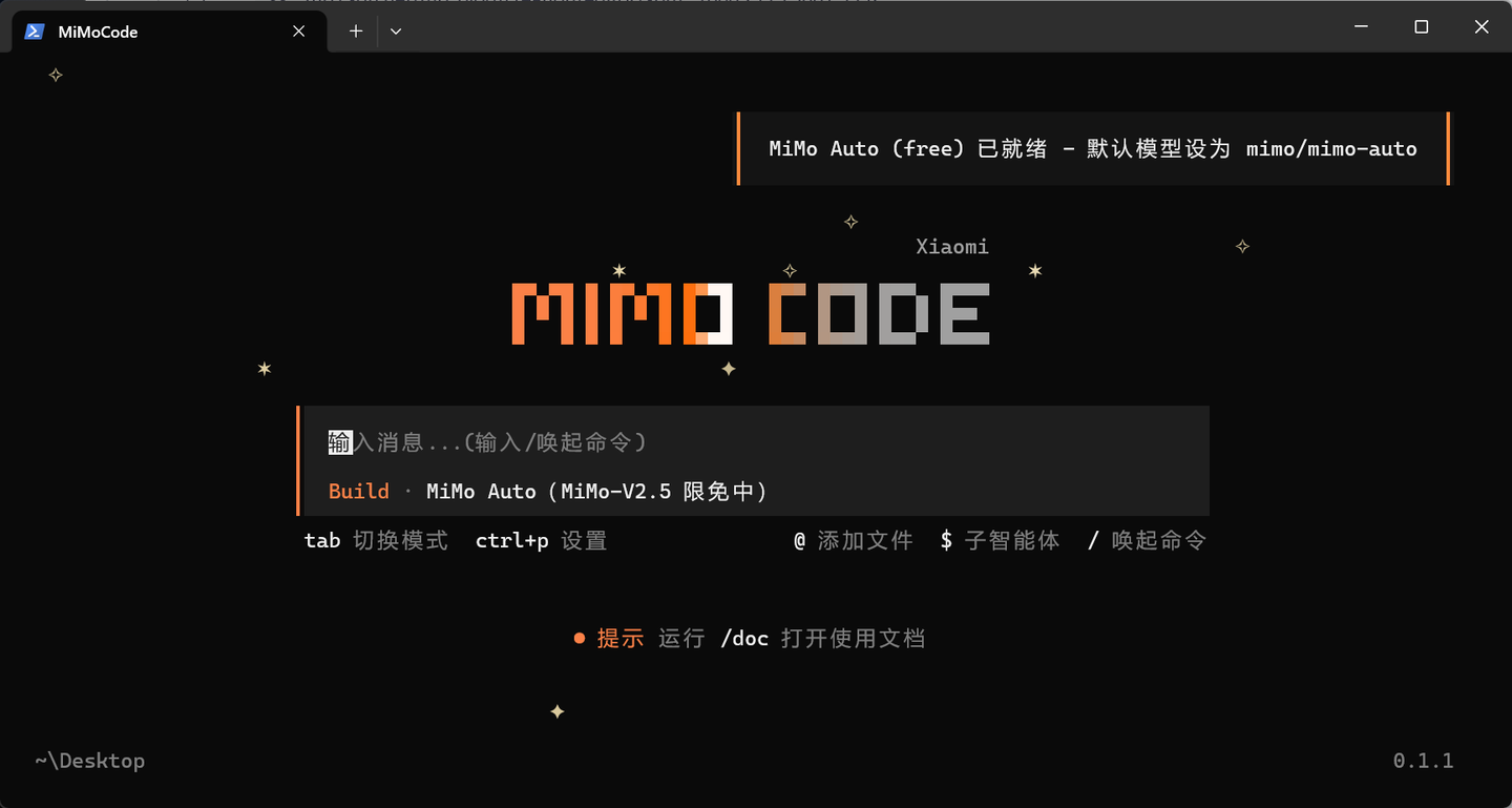 MiMo code出现MiMo code（free）通道未加载解决方案 - 知乎