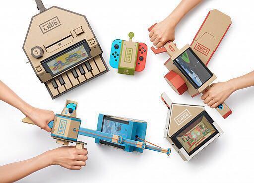 《nintendo labo》套件1variety kit▲《nintendo labo》套件2robot