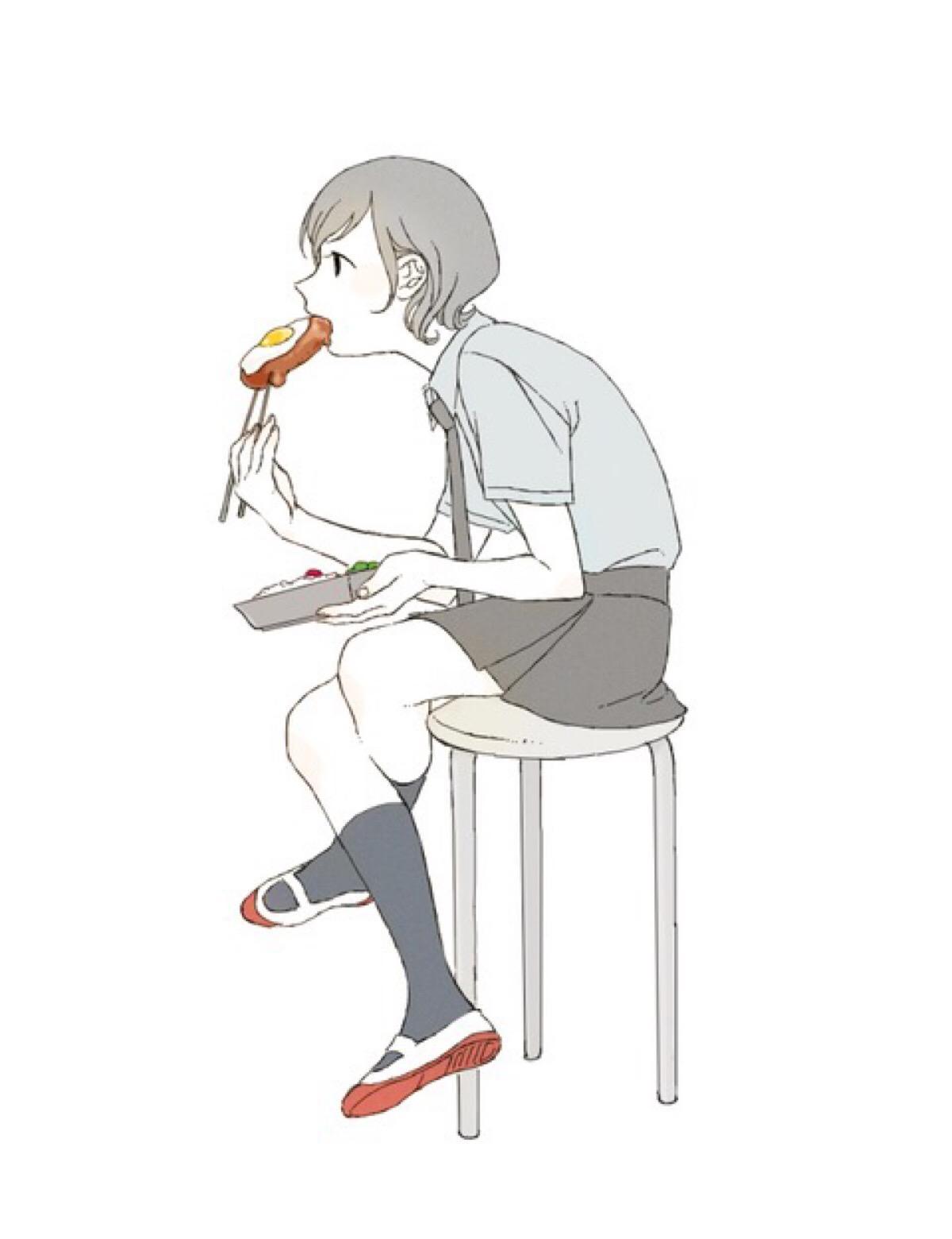 尤其是女生,千万千万千万不要跷二郎腿啊.漫画看着可爱吧?