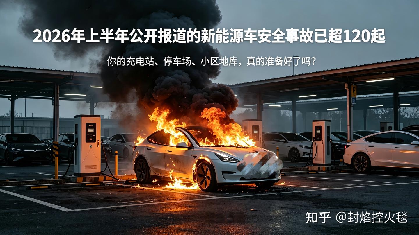 全国近期发生的新能源汽车起火事件,你的场站安全吗?