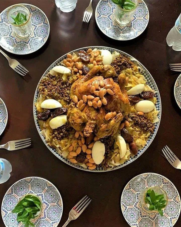 四,摩洛哥美食之:丰盛主菜