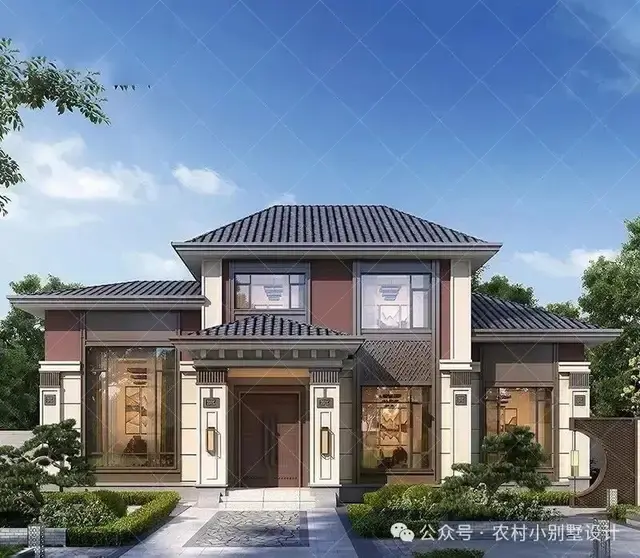 30款一层新中式自建房小院别墅,美到无法拒绝!一层乡村新中式 - 知乎