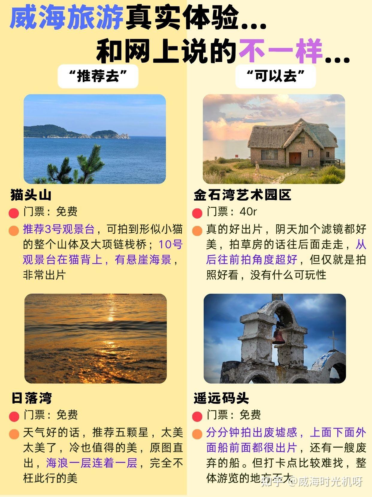 威海旅游真实体验...和网上说的不一样... - 知乎
