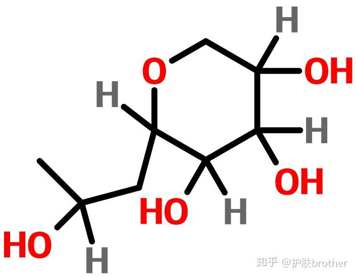 玻色因,英文商品名叫做pro-xylane,中文inci名为羟丙基四氢吡喃三醇