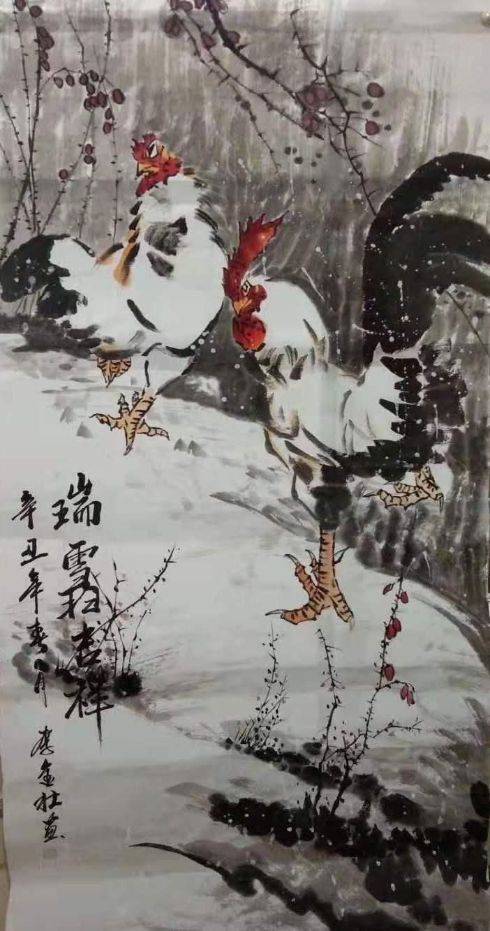 李金壮,字墨五,内蒙古画家.师从赵桑布,王永贵,专门研习山水,花鸟.