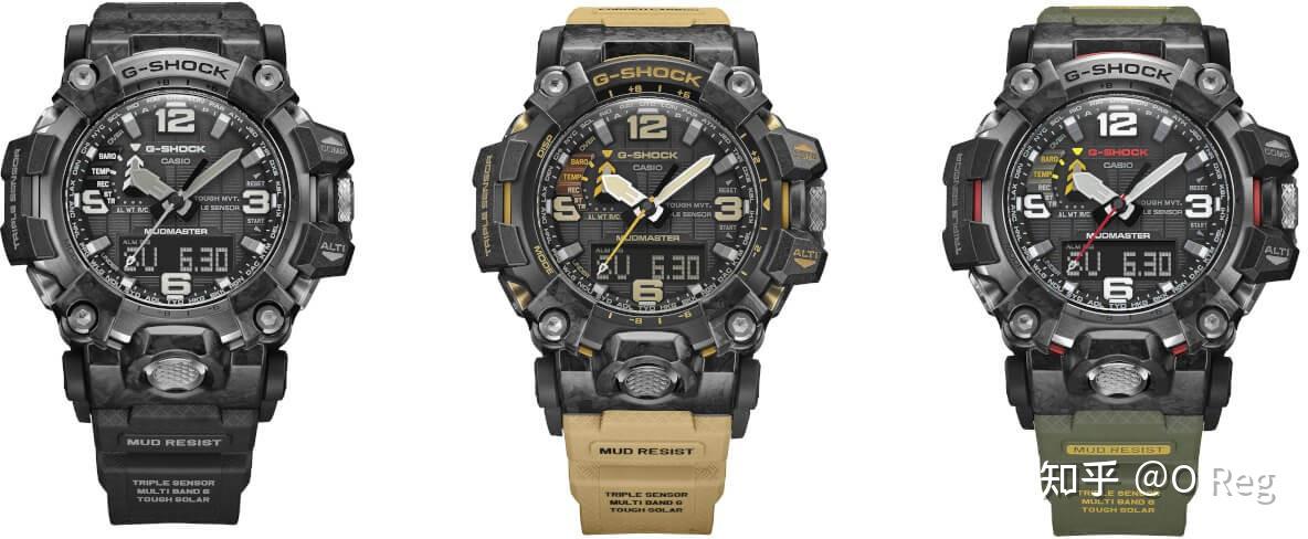 卡西欧G-SHOCK户外新款大泥王GWG-2000详细测评 - 知乎
