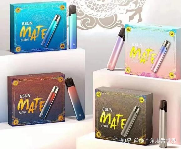 除了以益爽为代表的雾化烟品牌,一些药企,比如修正药业也有涉足雾化大