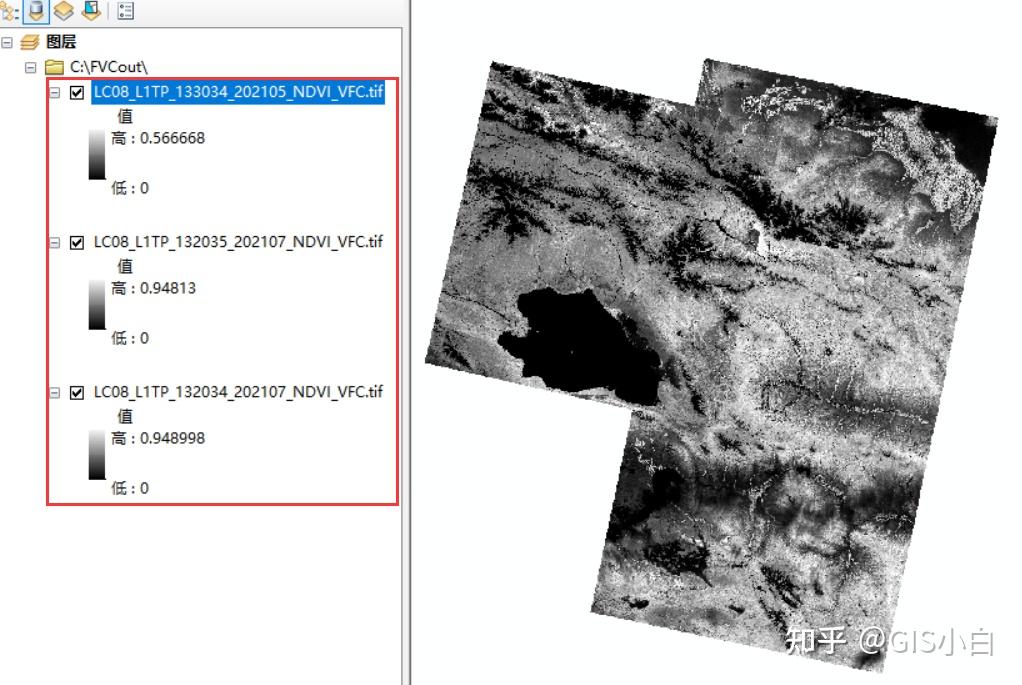【ArcGIS教程】（138）ArcPython（19）——使用NDVI指数数据批量计算植被覆盖度FVC - 知乎