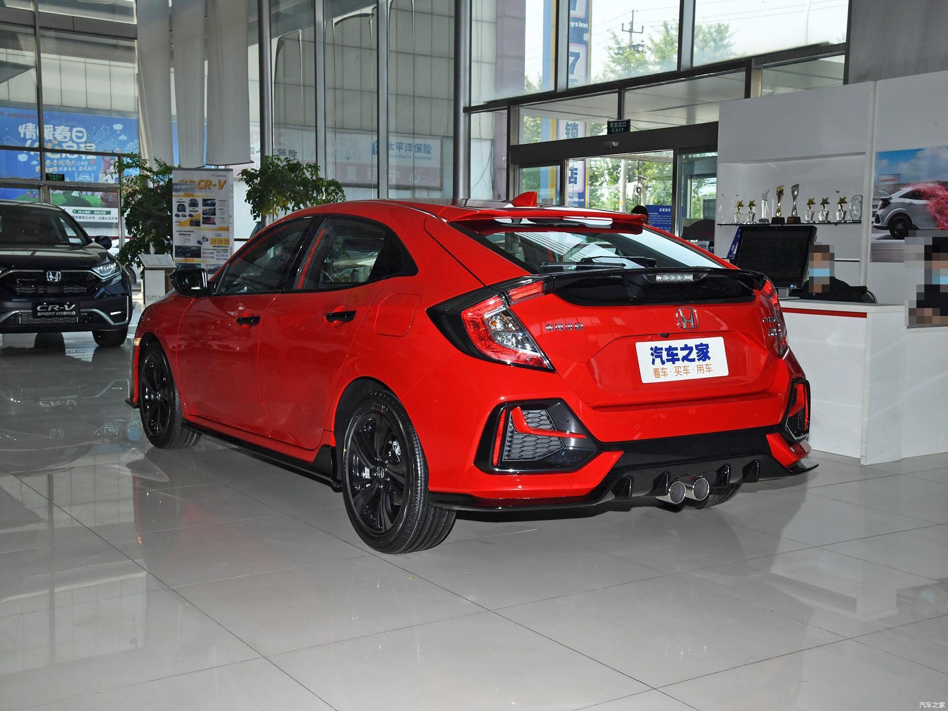 南宁地区两厢版思域上市了手动挡加持售14391669万