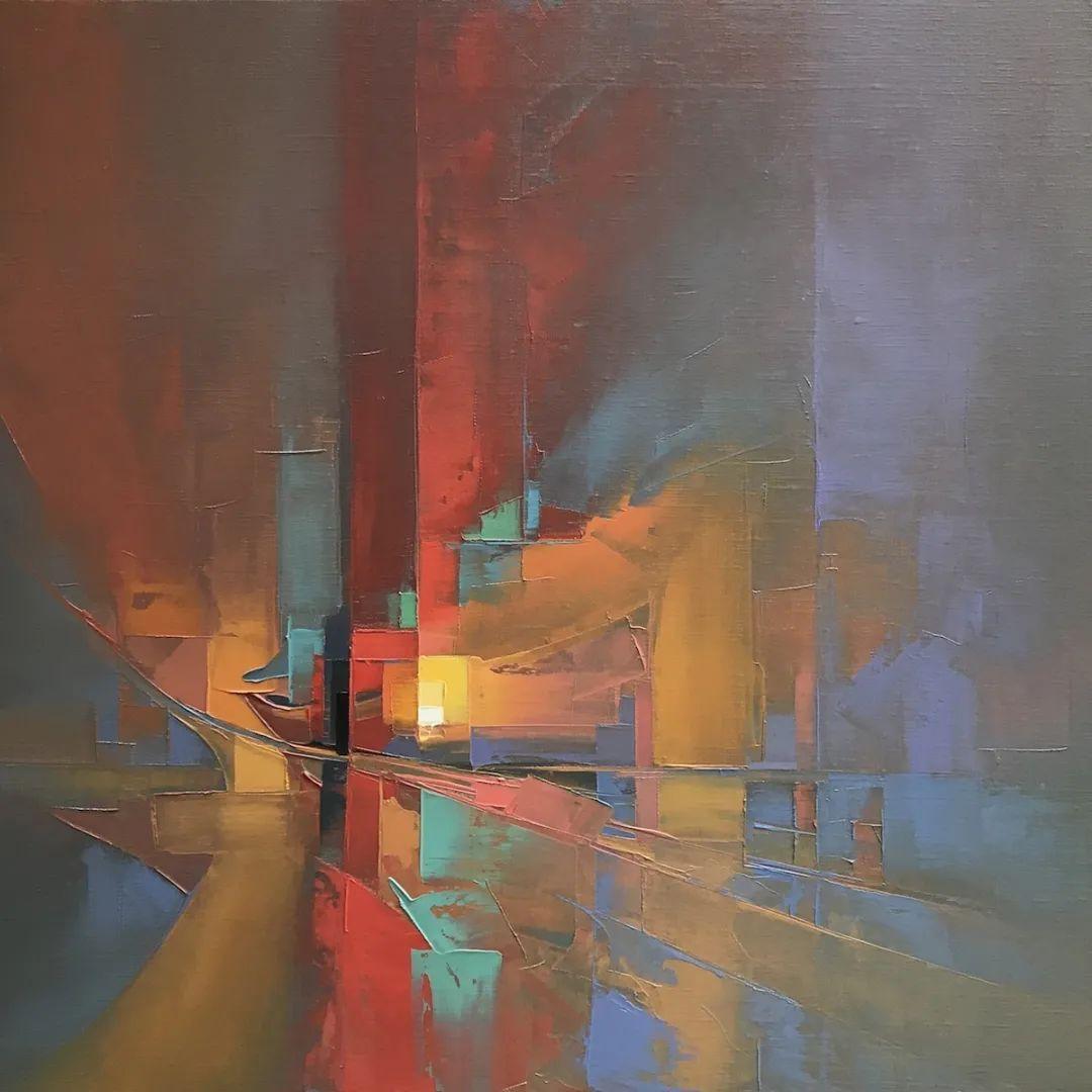 看不懂抽象画？那就离远一点看。 - 知乎