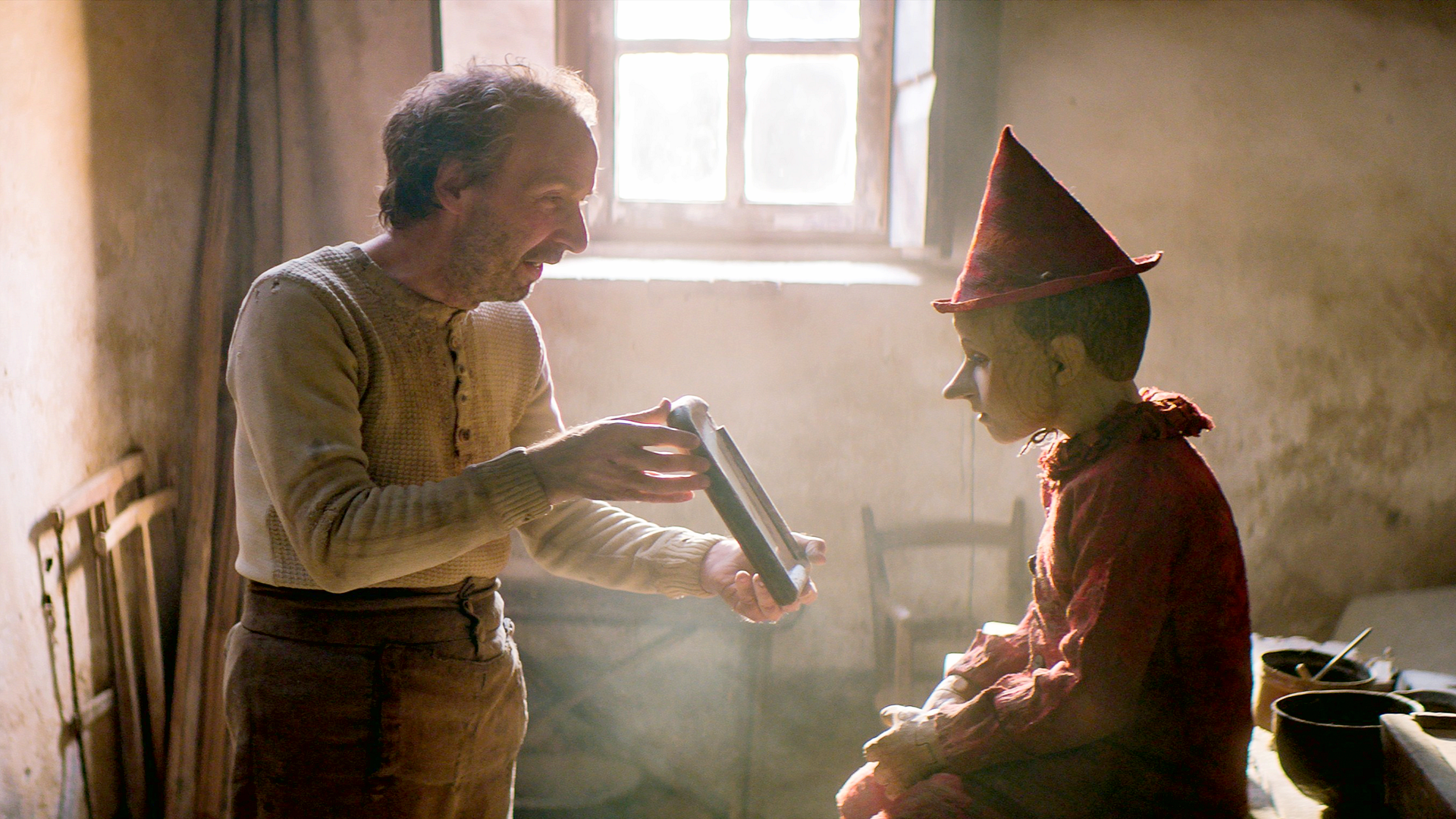 奇幻片木头人一说谎鼻子就会马上变长只好请啄木鸟帮忙吃掉