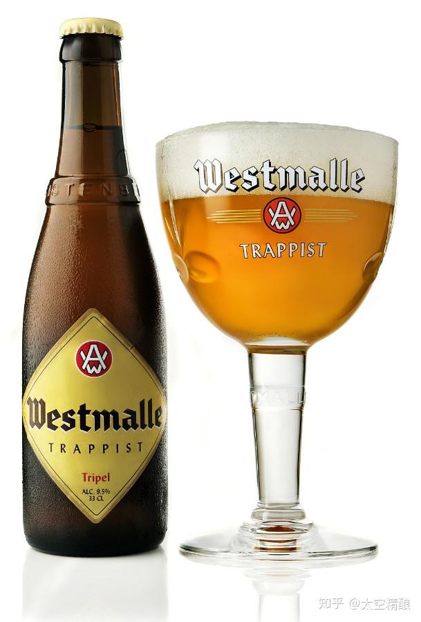 大家最耳熟能详的一款三料啤酒莫过于westmalle tripel,始创于1956年
