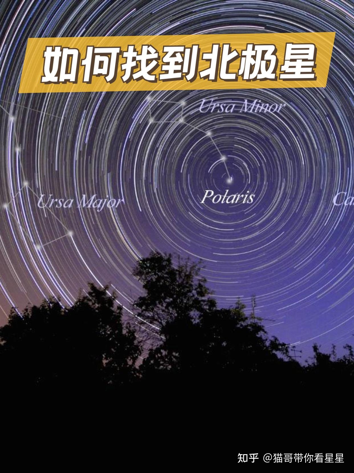 看星星的过程中,如何找到北极星? - 知乎