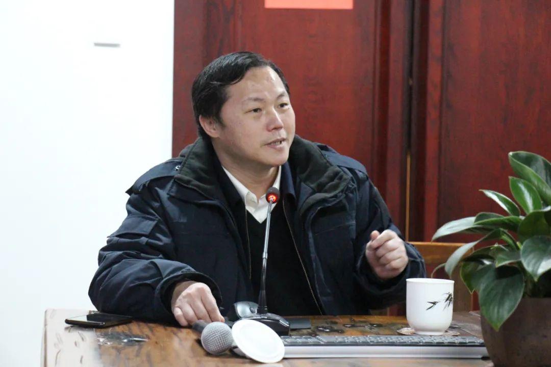 中国纪检监察学院副院长吴戈在三月雨开展廉洁文化专题培训